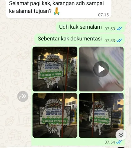 Pengiriman Papan Bunga Selamat Periuk