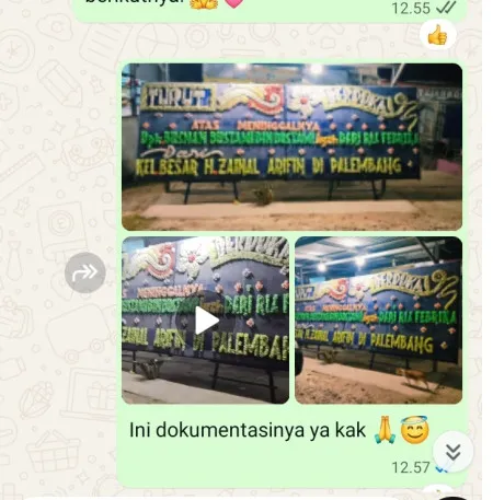 Pengiriman Papan Bunga Duka Periuk