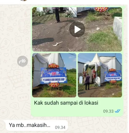 Pengiriman Karangan Bunga Periuk