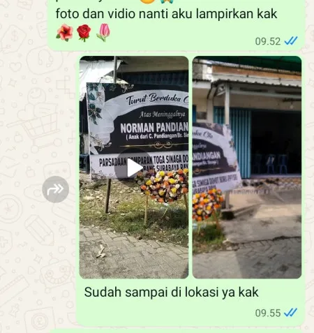 Pengiriman Karangan Bunga Periuk