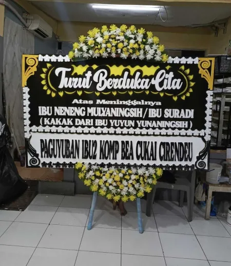 Papan Bunga Duka Periuk